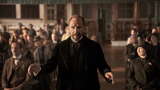 Ralph Fiennes leads the choir in The Choral