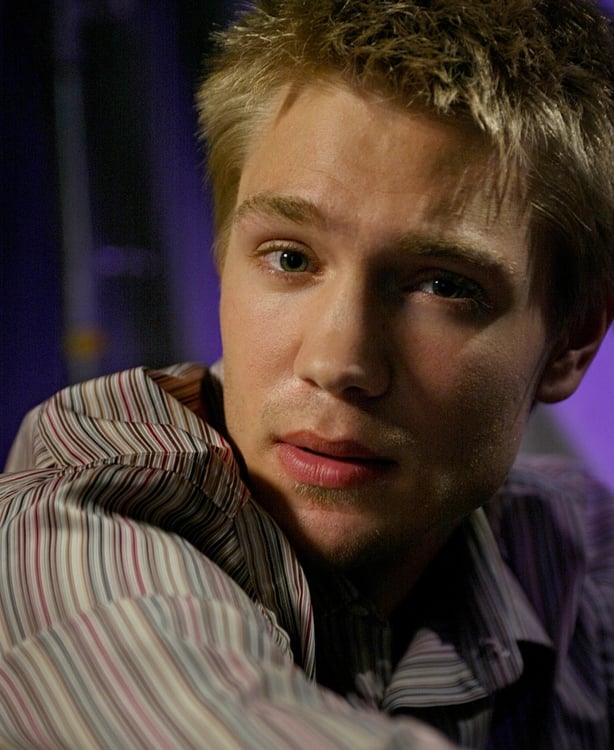 Chad Michael Murray poses for a photo, 2003