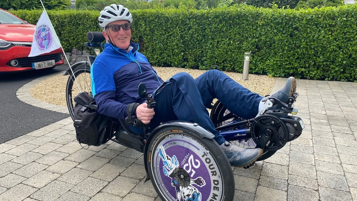 A Limerick man taking on a 640 Kilometre challenge after being told he'd never Cycle Again