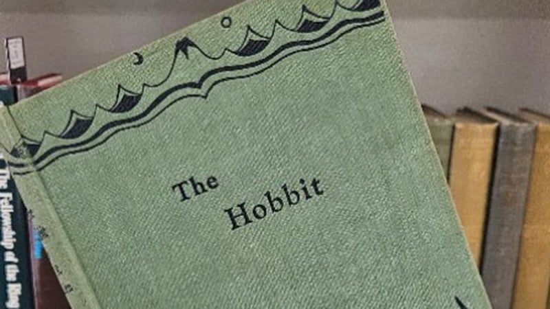 Purchased by a private collector in the United Kingdom, the book is one of 1,500 original copies of British author JRR Tolkien's seminal fantasy novel that were published in 1937 Screengrab: Auctioneum