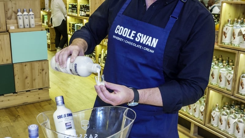 Coole Swan Irish Cream Liqueur CEO Mary Sadlier said the company does at least 50% of its business with the US