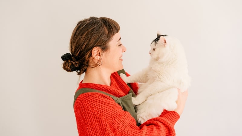 Felines sniff longer at strangers, proving your cat knows your smell even if it pretends not to care at all. Photo: Getty Images