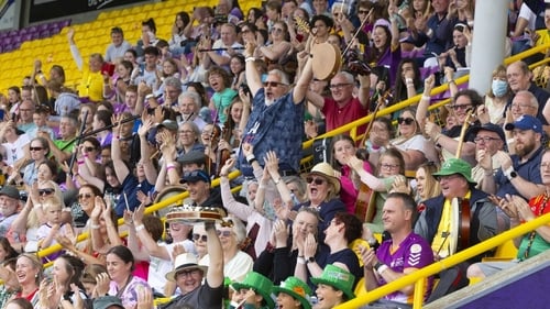 The band consisted of a record 1,018 musicians (Photo: Patrick Browne)