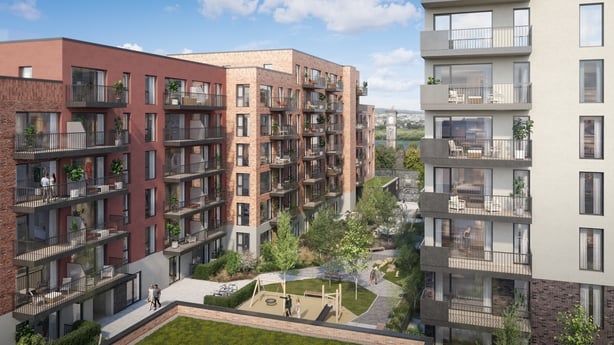 Land Development Agency plans for 285 homes at Limerick Gasworks Site, Dock Road