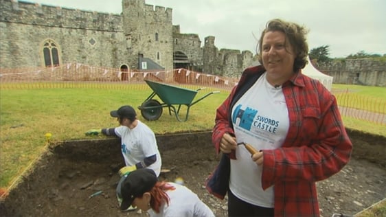 Community archaeologist with Fingal County Council, Christine Baker oversees the project 'Swords Ca…