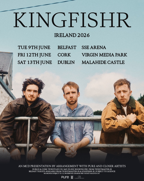 Kingfishr tour poster