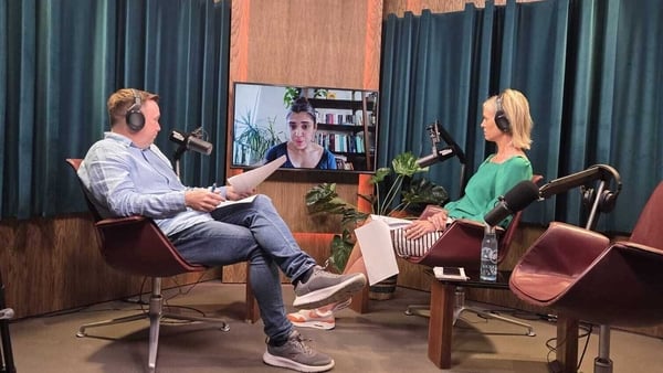 Dr Tahani Mustafa talks with Fran and Juliette Gash on Behind the Story