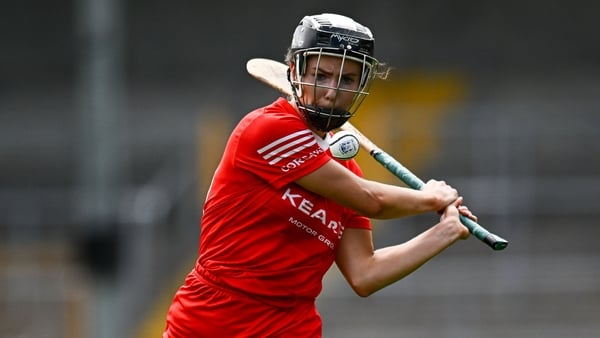 27 July 2024; Saoirse McCarthy of Cork during the Glen Dimplex Camogie All-Ireland Senior Championship semi-final match between Cork and Dublin at UPMC Nowlan Park in Kilkenny. Photo by Harry Murphy/Sportsfile