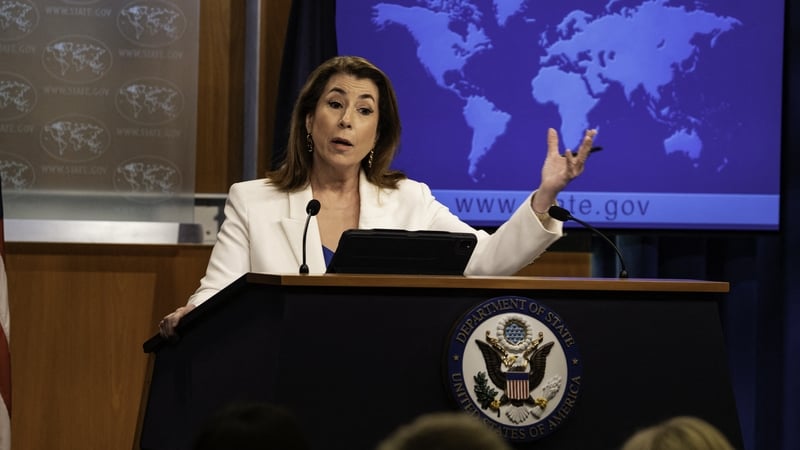 Tammy Bruce has been the State Department spokesperson since US President Donald Trump took office
