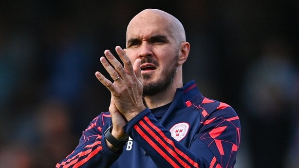 9 August 2025; Shelbourne head coach Joey O'Brien after the SSE Airtricity Men's Premier Division match between Shelbourne and Bohemians at Tolka Park in Dublin. Photo by Tyler Miller/Sportsfile