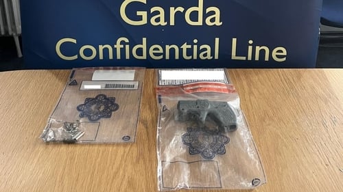 The gun and ammunition were discovered by gardaí on Friday