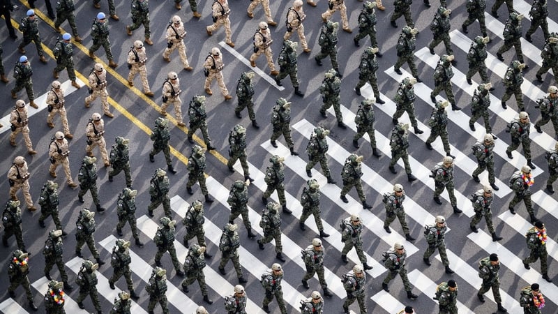 South Korea has seen a drop in the population of males of enlistment age for military service