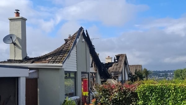 Fire in Carrigaline, Co Cork