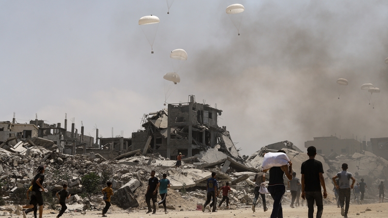 Israeli Prime Minister Benjamin Netanyahu said the new Gaza offensive aimed to tackle two remaining Hamas strongholds