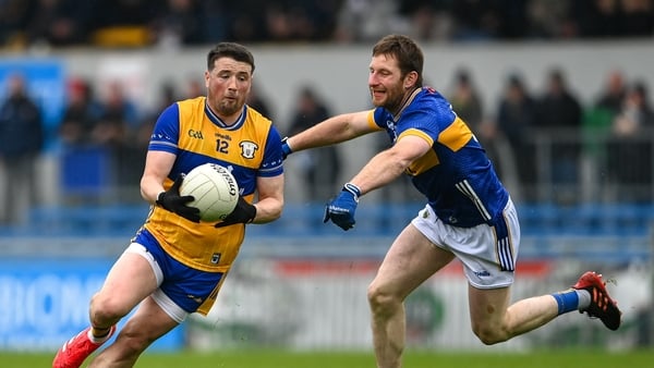 Clare and Tipperary players