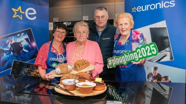 Mary D'Arcy National President ICAEileen Brennnan National Ploughing AssociationRobert Kennedy National training manager Euronics Anna May McHugh Managing Director and Secretary National Ploughing AssociationPictured at the launch of the 2025 National Brown Break baking competition launch