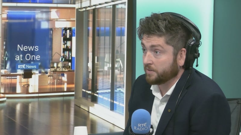 "I don't believe the position of president should be that of a politician," Gareth Sheridan told RTÉ's News at One