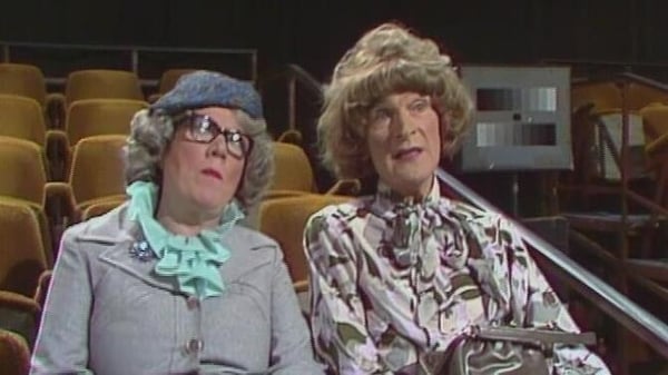 Late Late Show comedy sketch with Rosaleen Linehan and Des Keogh, 1985