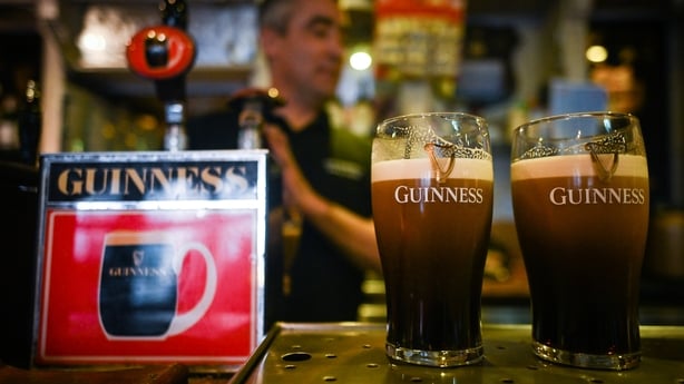 John Morrissey serves perfectly poured pints of Guinness at Morrissey's Pub the Liberties, Dublin