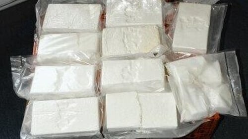 Revenue officers seized 10kg of cocaine in Dundalk today