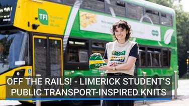 Off the Rails! - Limerick student’s public transport-inspired knits