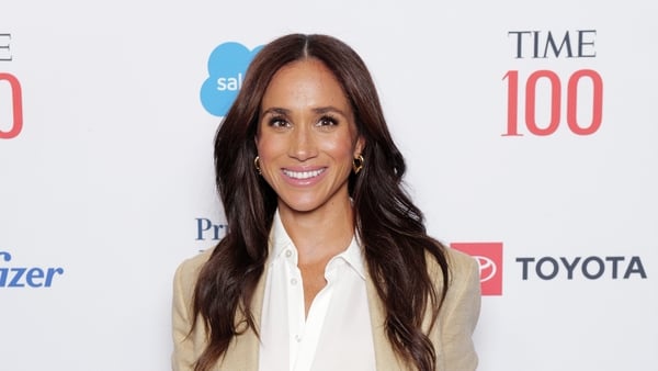 NEW YORK, NEW YORK - APRIL 23: Meghan, Duchess of Sussex, attends the 2025 TIME100 Summit at Jazz at Lincoln Center on April 23, 2025 in New York City. (Photo by Craig Barritt/Getty Images for TIME)