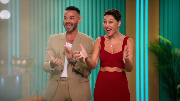 Love is Blind hosts Matt Willis and Emma Willis in season two of the show