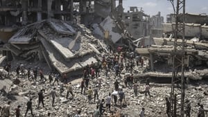'You don't see Palestinians' - how Israeli media is covering the Gaza war show image