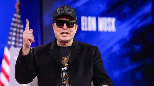 Elon Musk claimed Apple has committed "unequivocal antitrust violation" (File image)