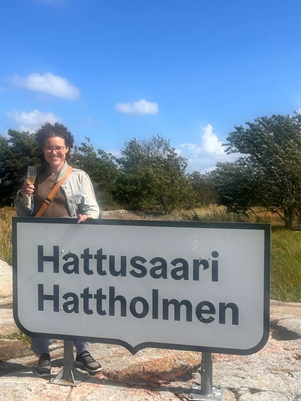 Sarah Marshall in the Helsinki archipelago