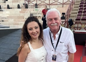 Marty chats to Soprano Sicilia Mariangela  show image