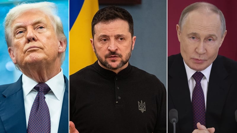 Trump Zelenskyy Putin grid