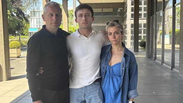 Gerard, Conall and Amelia Keating
