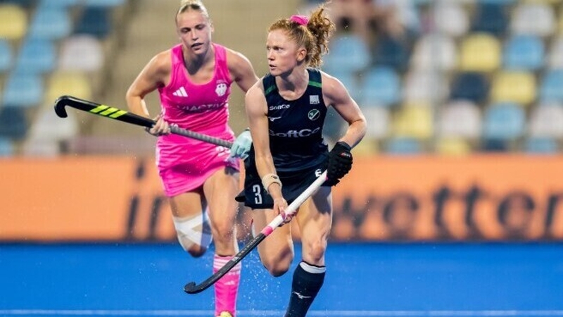 Sarah McAuley impressed for Ireland during the 0-0 draw against Germany