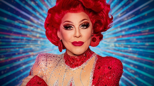 Strictly Come Dancing promotional photo showing a smiling La Voix