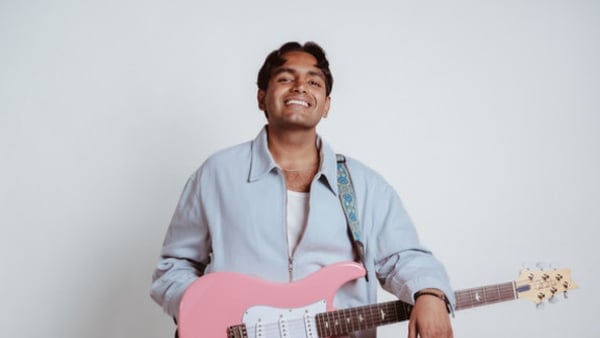 Landscape shot of Indian American recording artist Jeeves