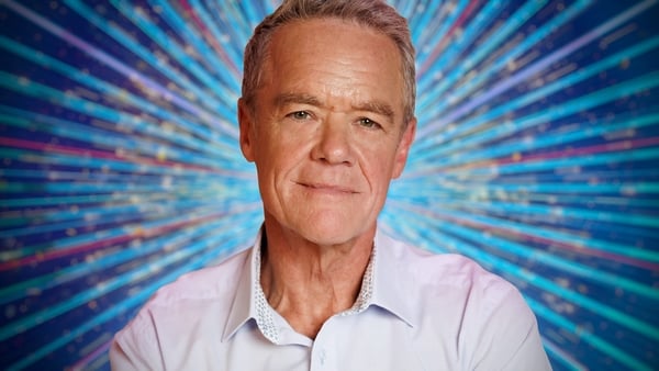 Strictly Come Dancing promotional photo showing a smiling Stefan Dennis