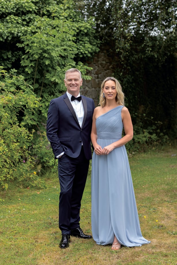 Dáithí Ó Sé and Kathryn Thomas