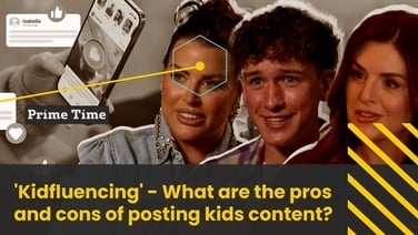 Prime Time: 'Kidfluencing' - What are pros and cons of posting kids content?