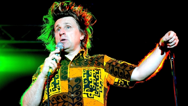 Milton Jones performs at the Leeds Festival at Bramham Park on 28 August, 2015