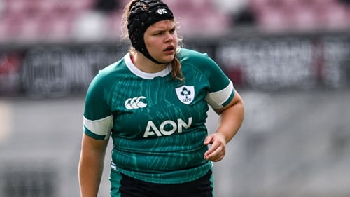 Ellena Perry made her Ireland debut last Saturday against Canada