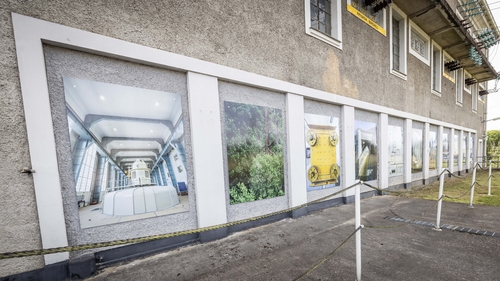 A Bolt out of the Blue, a specially curated exhibition commissioned by the National Built Heritage Service in partnership with ESB, with photographs provided by the Photographic Unit of the National Monuments at Ardnacrusha
