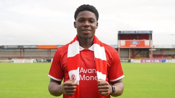 Edwin Agbaje of Sligo Rovers