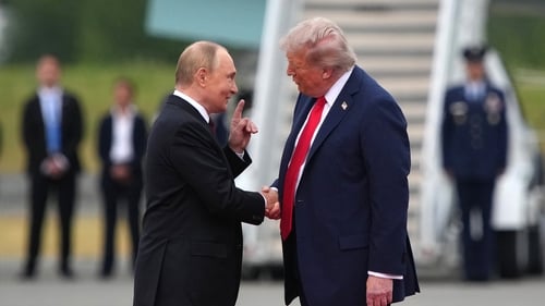 Vladimir Putin and Donald Trump held talks in Anchorage yesterday