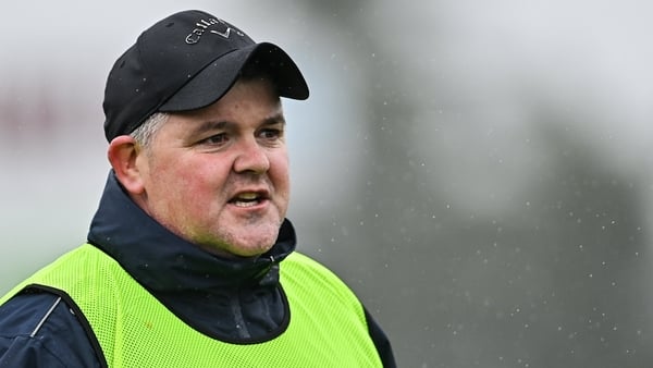 20 October 2024; Roscommon Gaels manager Mark Dowd during the Roscommon County Senior Club Football Championship final match between Pádraig Pearses and Roscommon Gaels at Dr Hyde Park in Roscommon. Photo by Piaras Ó Mídheach/Sportsfile