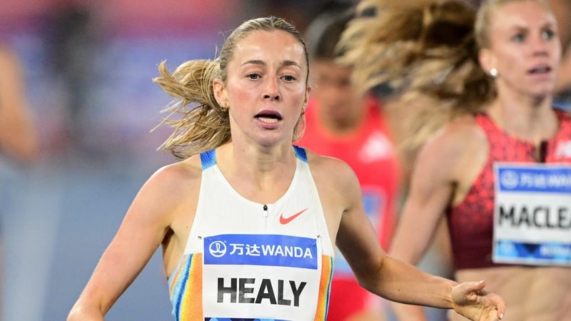 Sarah Healy finished ninth in the Diamond League in Silesia
