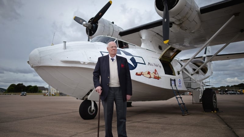 John Cruickshank was the captain of a Catalina flying boat with the 210 Squadron during World War II