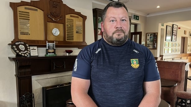 Stephen McCabe pictured in Monaghan rugby club