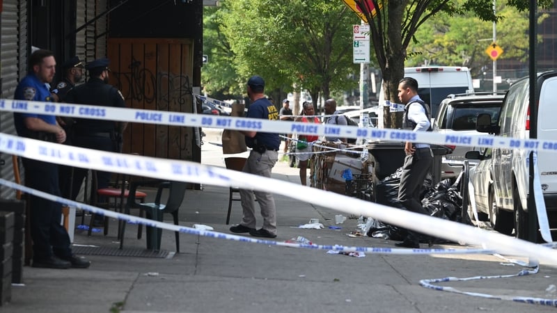 Investigators believe one or more people opened fire at a bar in Crown Heights
