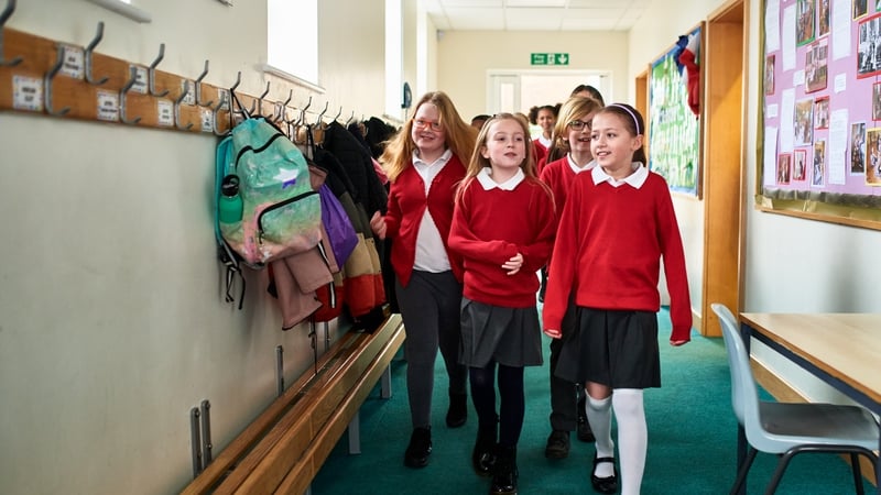 Uniforms are commonplace across almost the entire Irish primary and post-primary landscape, a practice matched only by the UK, Cyprus and Malta in European terms. Photo: Getty Images